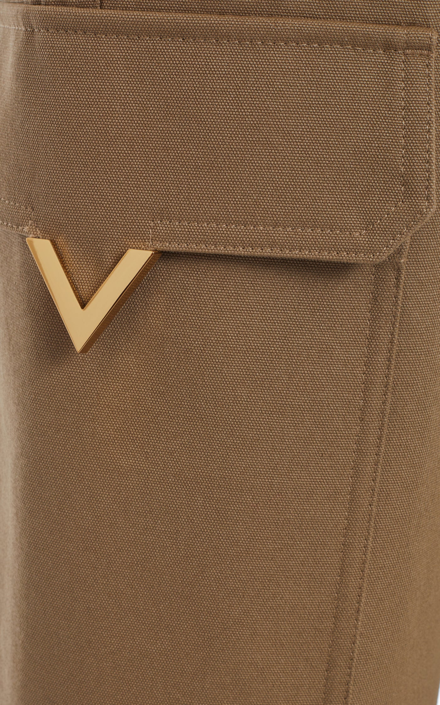 Straight-Leg Cotton-Blend Cargo Pants