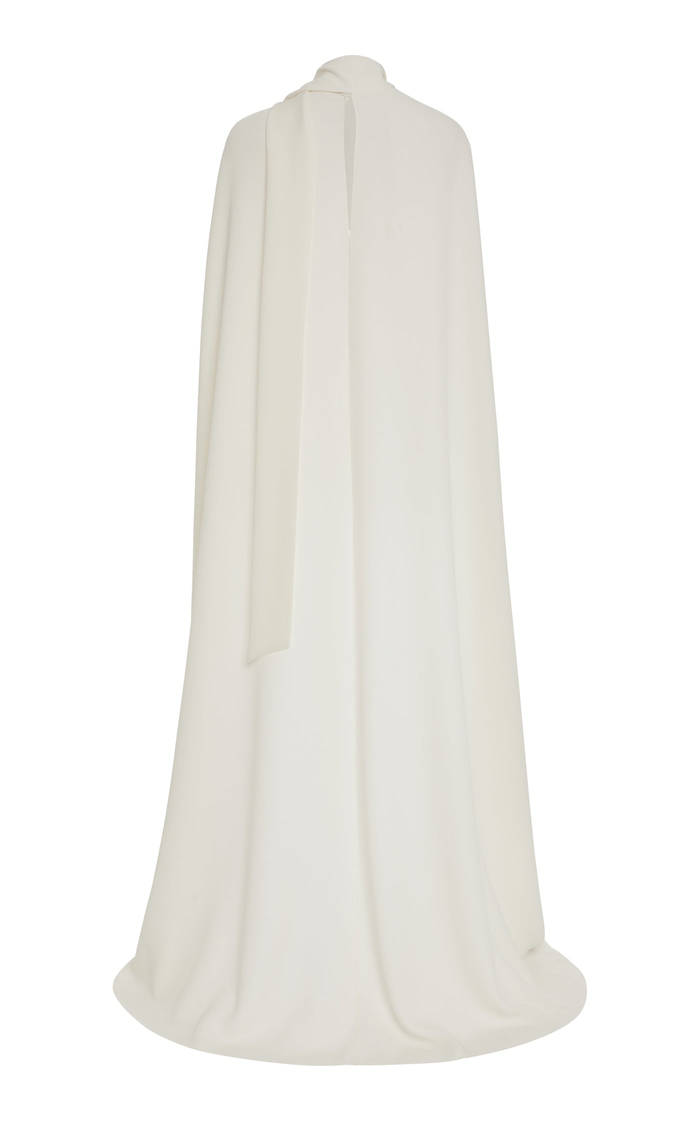Silk Turtleneck Cape Top