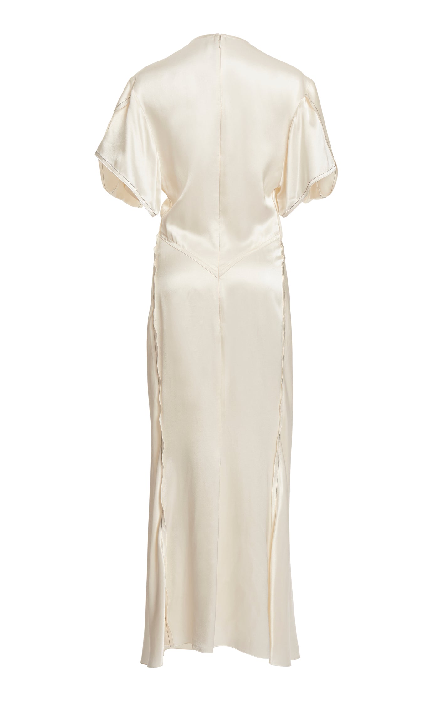 Gathered Midi Dress