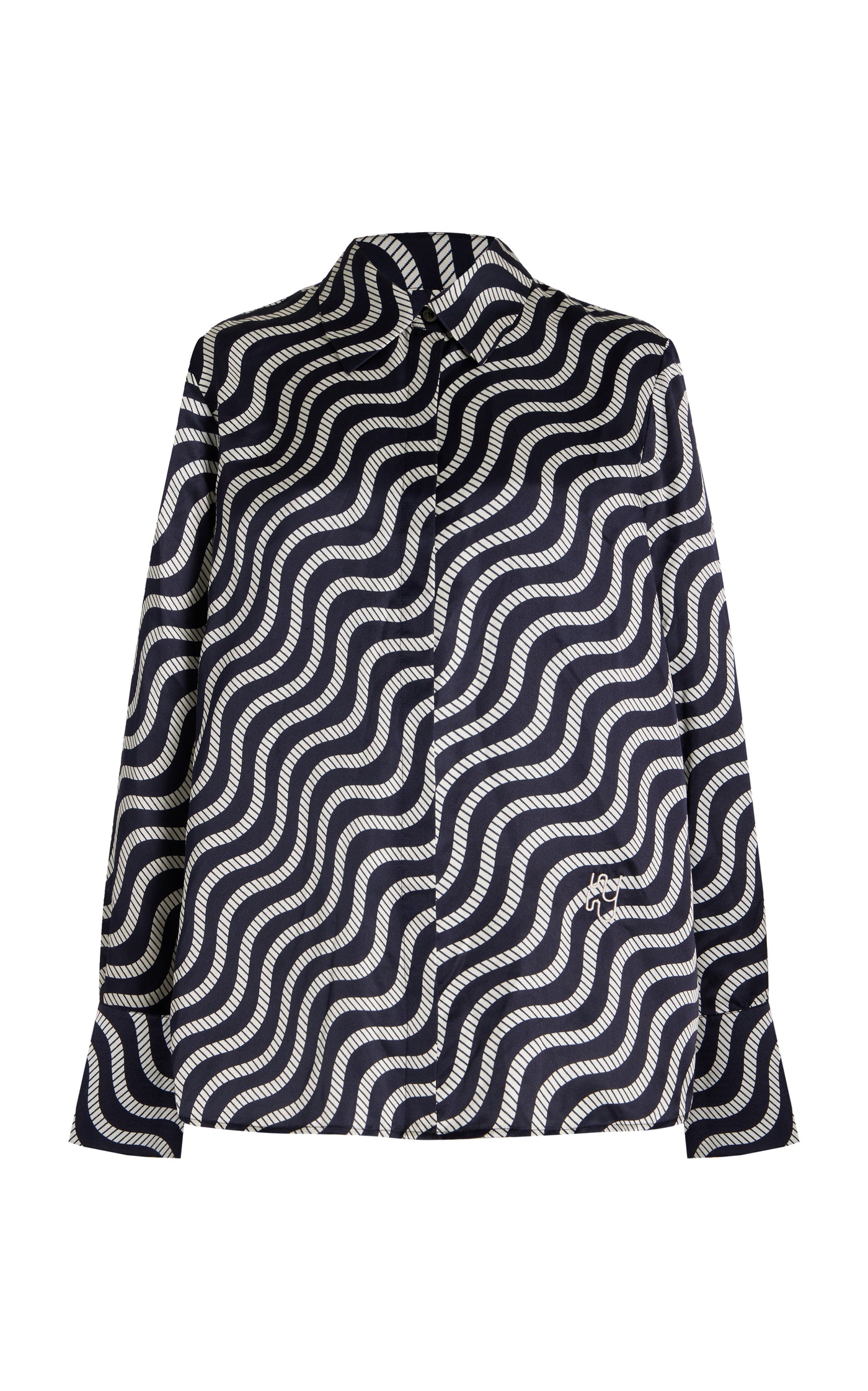 Fiji Printed Satin Shirt
