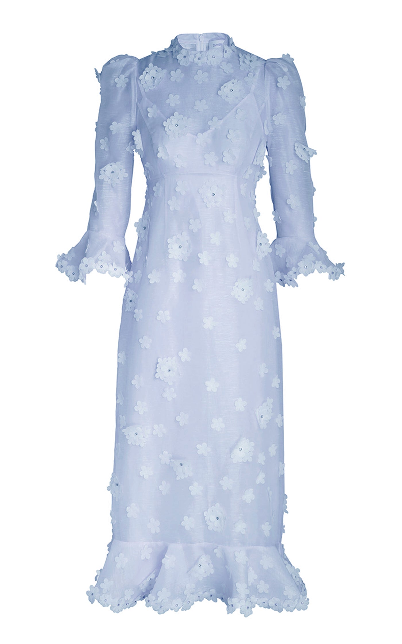 Matchmaker Lift Off Linen-Silk Midi Dress