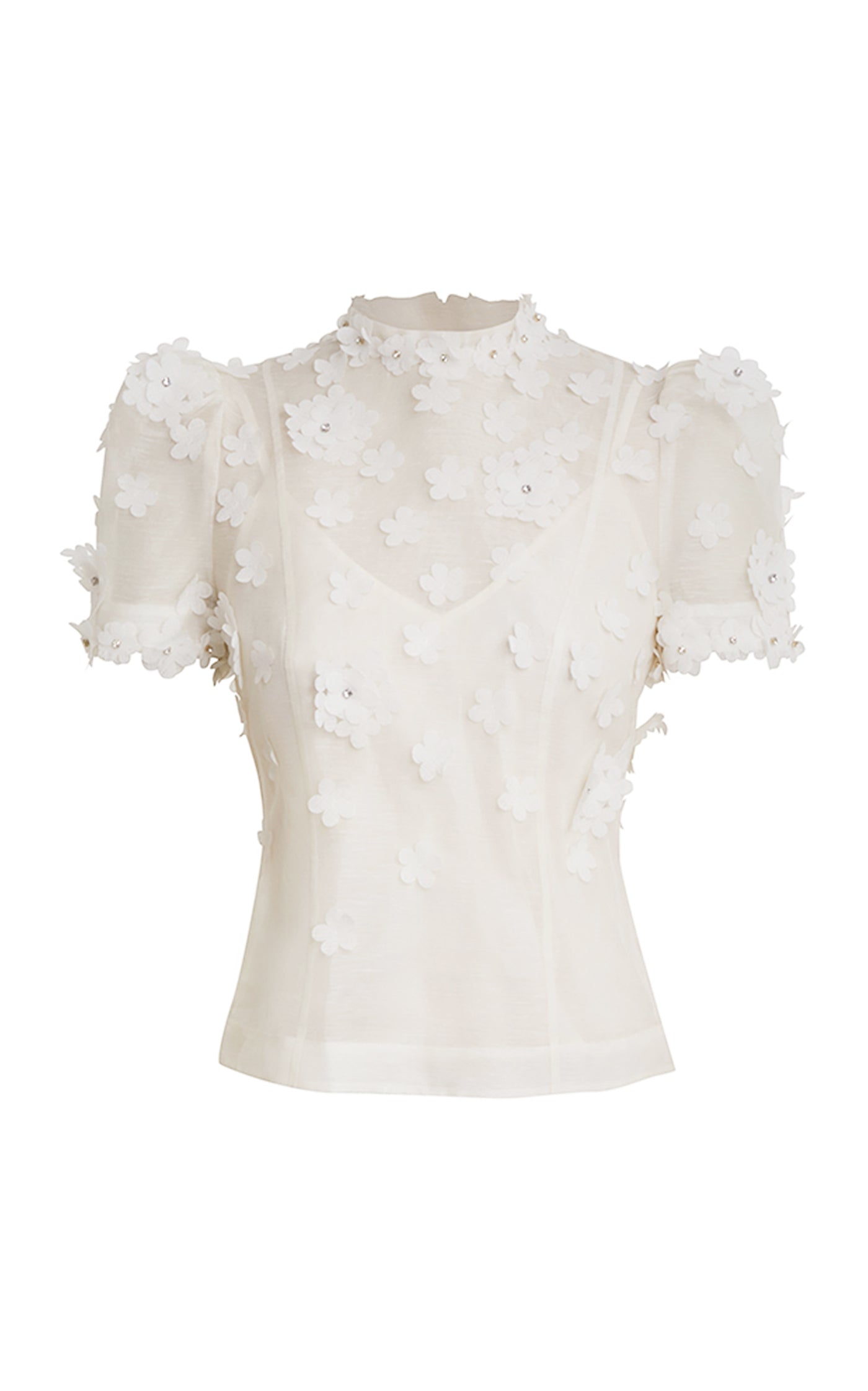 Matchmaker Lift Off Linen-Silk Top