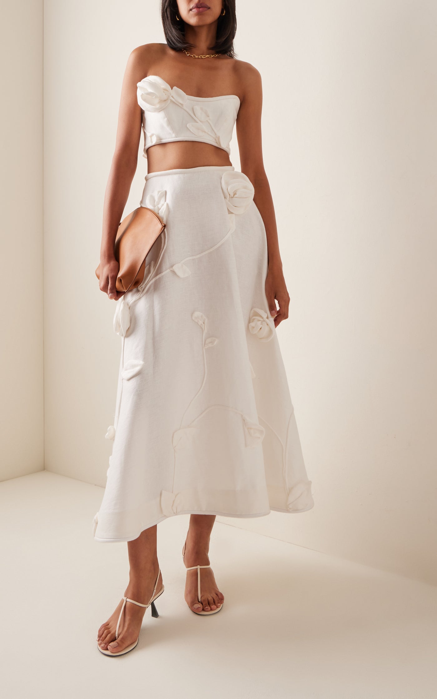 Matchmaker Rose Linen Bra Top